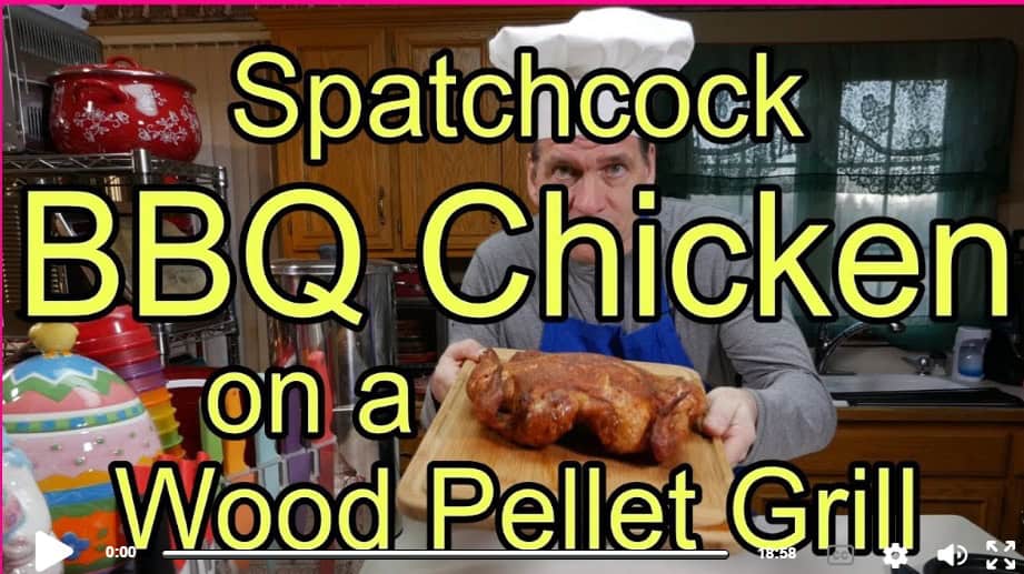 BBQ Chicken on a Wood Pellet Grill